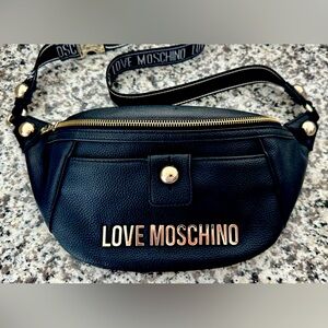 Moschino Couture Belt Bag Hip Fanny Pack Waist Shoulder Bag